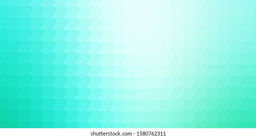 Light Green vector backdrop with dots. Illustration with set of shining colorful abstract spheres. Pattern for business ads.