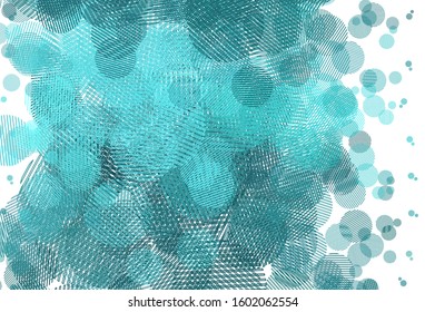 Light Green vector backdrop with dots. Beautiful colored illustration with blurred circles in nature style. Pattern for futuristic ad, booklets.