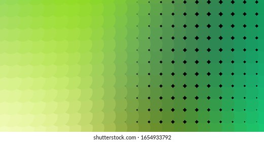 Light Green vector backdrop with dots. Colorful illustration with gradient dots in nature style. Pattern for business ads.
