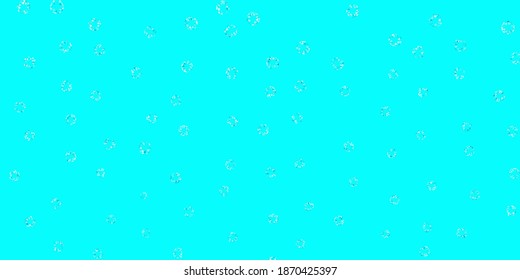 Light green vector backdrop with dots. Abstract illustration with colorful spots in nature style. Pattern for wallpapers, curtains.