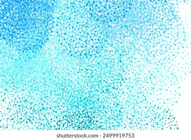Light Green vector backdrop with dots. Illustration with set of shining colorful abstract circles. New template for your brand book.