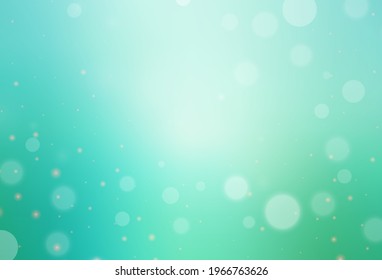Light Green vector backdrop in holiday style. A Smart Illustration with gradient Christmas elements. Smart design for promotion of university.