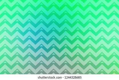 Light Green vector backdrop with lines, triangles. Decorative design in abstract style with triangles. Best design for poster, banner.