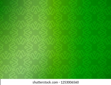 Light Green vector backdrop with lines, rhombus. Lines, rhombus with colorful gradient. Modern template for your landing page.