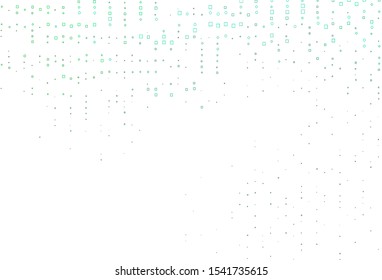 Light Green vector backdrop with lines, rectangles. Illustration with set of colorful rectangles. Modern template for your promotion.