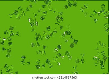 El fondo del vector verde claro con líneas, círculos, rhombus. Ilustración de gradiente abstracto con círculos, triángulos, cubos. Plantilla moderna para su página de inicio.