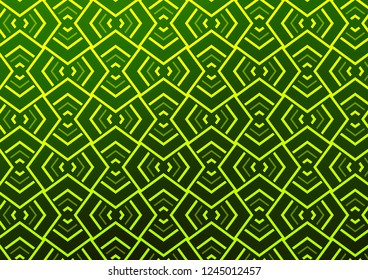 Light Green vector backdrop with long lines. Shining colored illustration with narrow lines. Pattern for websites, landing pages.