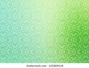 Light Green vector backdrop with long lines. Lines on blurred abstract background with gradient. Pattern for business booklets, leaflets.