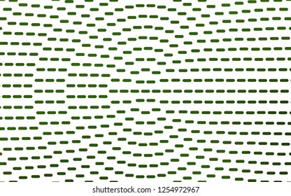 Light Green vector backdrop with long lines. Modern geometrical abstract illustration with staves. Best design for your ad, poster, banner.