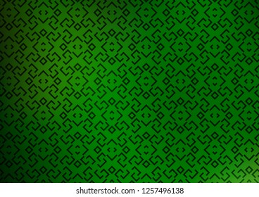 Light Green vector backdrop with long lines. Blurred decorative design in simple style with lines. Pattern for business booklets, leaflets.