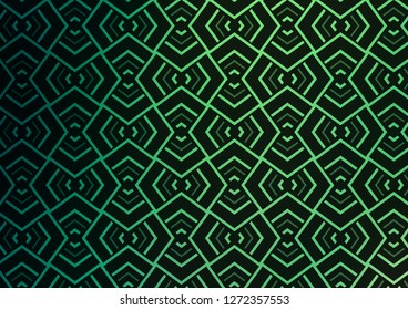 Light Green vector backdrop with long lines. Lines on blurred abstract background with gradient. Backdrop for TV commercials.