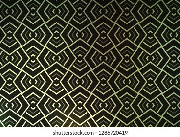 Light Green vector backdrop with long lines. Lines on blurred abstract background with gradient. Pattern for business booklets, leaflets.