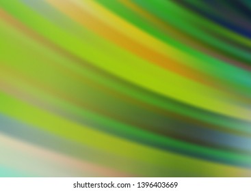 Light Green vector backdrop with long lines. Blurred decorative design in simple style with lines. Pattern for ads, posters, banners.
