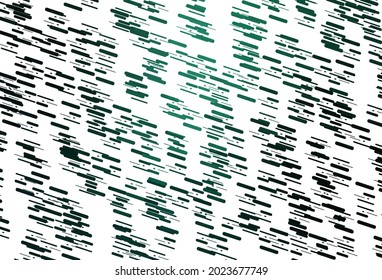 Light Green vector backdrop with long lines. Modern geometrical abstract illustration with staves. Pattern for business booklets, leaflets.