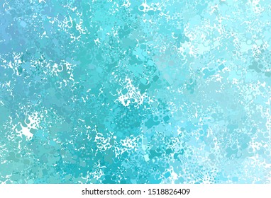 Light Green vector backdrop with memphis shapes. Illustration with colorful gradient shapes in abstract style. Best smart design for your business.