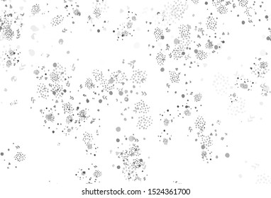 Light Green vector backdrop with memphis shapes. Illustration with colorful gradient shapes in abstract style. Background for a cell phone.