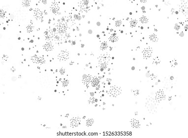 Light Green vector backdrop with memphis shapes. Illustration with colorful gradient shapes in abstract style. Background for a cell phone.