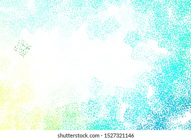 Light Green vector backdrop with memphis shapes. Modern abstract illustration with colorful random forms. Modern design for your business card.