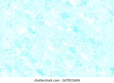 Fondo vectorial claro con formas memphis. Ilustración sencilla de color con formas abstractas de degradado. Fondo para un teléfono móvil.