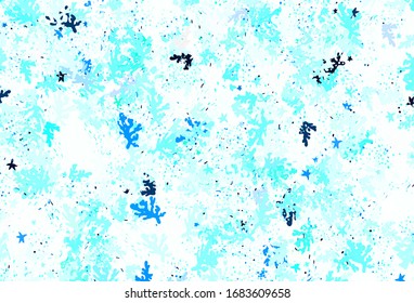 Light Green vector backdrop with memphis shapes. Illustration with colorful gradient shapes in abstract style. Elegant design for wallpapers.