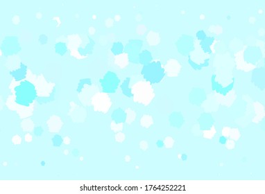 Light Green vector backdrop with memphis shapes. Modern abstract illustration with colorful random forms. Background for a cell phone.
