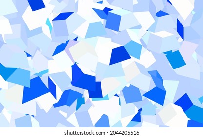 Light Green vector backdrop with memphis shapes. Simple colorful illustration with abstract gradient shapes. Background for a cell phone.