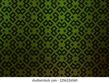 Light Green vector backdrop with rectangles, squares. Beautiful illustration with rectangles and squares. Best design for your ad, poster, banner.