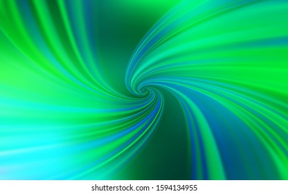 Light Green vector backdrop with wry lines. Brand new colorful illustration in simple style. New composition for your brand book.