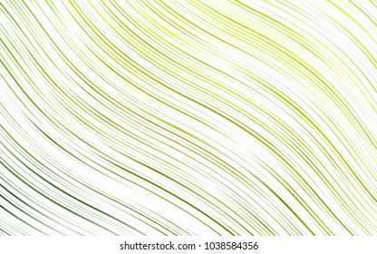 Light Green vector background with abstract lines. An elegant bright illustration with gradient. Marble design for your web site.