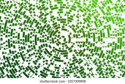 Light Green vector background with abstract lines. Colorful illustration in abstract marble style with gradient. The elegant pattern for brand book.