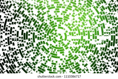 Light Green vector background with abstract lines. Colorful abstract illustration with gradient lines. A completely new template for your business design.