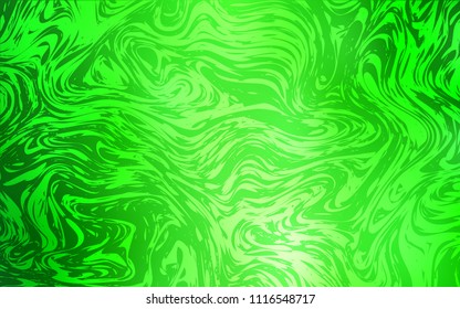 Light Green vector background with abstract circles. A sample with blurred bubble shapes. Pattern for your business design.