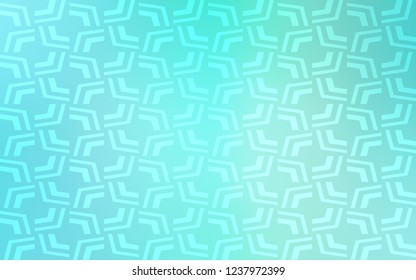 Light Green vector background with abstract circles. A completely new color illustration in marble style. Pattern for your business design.