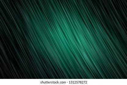 Light Green vector background with abstract lines. A completely new color illustration in marble style. The elegant pattern for brand book.