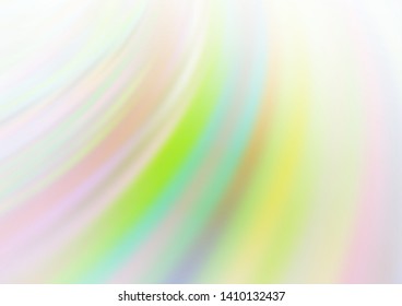 Light Green vector background with abstract lines. Geometric illustration in marble style with gradient.  New composition for your brand book.