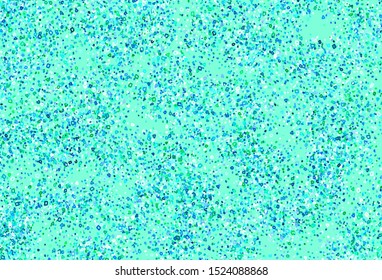 Light Green vector background with abstract shapes. Decorative design in abstract style with random forms. Elegant design for wallpapers.