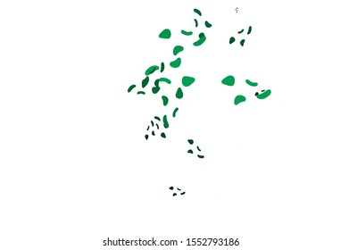 Light Green vector background with abstract forms. Simple colorful illustration with abstract gradient shapes. Modern design for your business card.