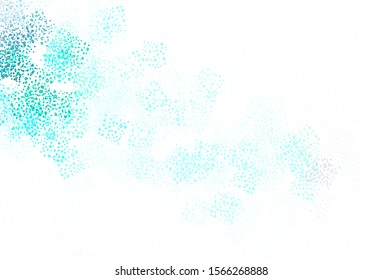 Light Green vector background with abstract shapes. Simple colorful illustration with abstract gradient shapes. Elegant design for wallpapers.