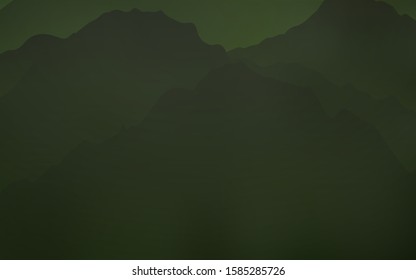 Light Green vector background with abstract circles. Modern gradient abstract illustration with bandy lines. Textured wave pattern for backgrounds.