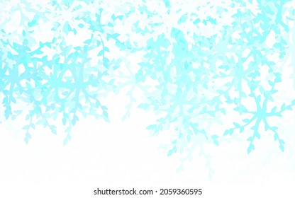 Light Green vector background with abstract shapes. Modern abstract illustration with colorful random forms. Background for a cell phone.