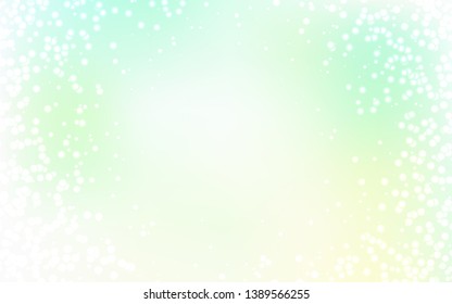 Light Green vector background with astronomical stars. Shining illustration with sky stars on abstract template. Template for cosmic backgrounds.