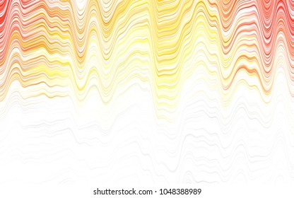 Light Green vector background with bent lines. A vague circumflex abstract illustration with gradient. A completely new memphis design for your business.