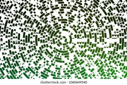 Light Green vector background with bent ribbons. Creative geometric illustration in marble style with gradient. Pattern for your business design.