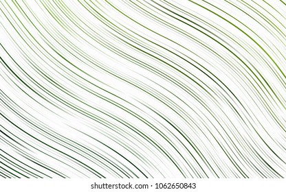 Light Green vector background with bent lines. Creative geometric illustration in marble style with gradient. Marble design for your web site.