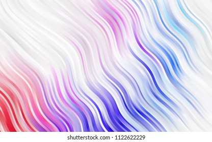Light Green vector background with bent ribbons. Creative geometric illustration in marble style with gradient. Brand-new design for your ads, poster, banner.