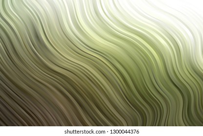 Light Green vector background with bent ribbons. Colorful illustration in abstract marble style with gradient. Marble style for your business design.