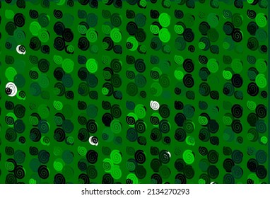 Light Green vector background with bent lines. Brand new colored illustration in marble style with gradient. The template for cell phone backgrounds.