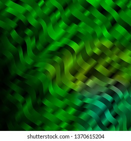Light Green vector background with bows. Gradient illustration in simple style with bows. Best design for your posters, banners.