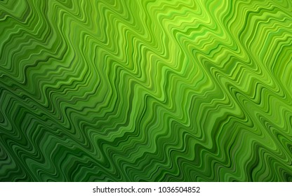 Light Green vector background with bubble shapes. Blurred geometric sample with gradient bubbles.  Brand-new design for your ads, poster, banner.