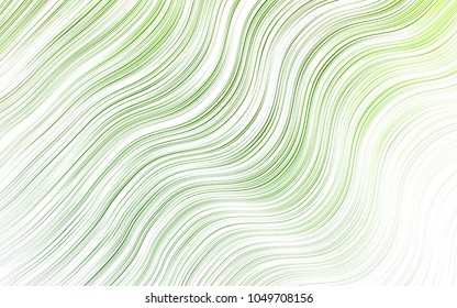 Light Green vector background with bubble shapes. An elegant bright illustration with gradient. The best blurred design for your business.